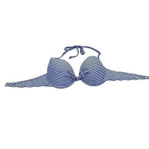 U.S. Polo Assn.. Stripe Bikini Top size Large